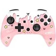 Game-Controllers DRAGONSHOCK PopTop Sweet Pink Kompakter kabelloser Bluetooth-Controller für Nintendo Switch und Switch OLED