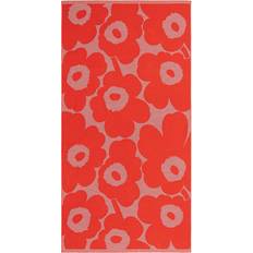 Marimekko Unikko Badehåndkle Blå, Oransje (180x96.5cm)