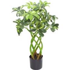 Interior Details Leaf Bonsai Bush Twisted Stem Golden Capella Artificial Plant