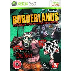 Xbox 360-spill Borderlands: Double Game Add-on Pack uk/sticker Xbox 360