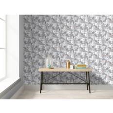 Sublime Everleigth Floral Grey/White Wallpaper Was 14