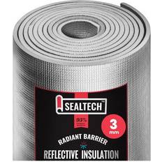 Insulation Sealtech 100' x 36" x 3 mm R-15 Polyethylene Foam Reflective Insulation Roll ST-303-36X100