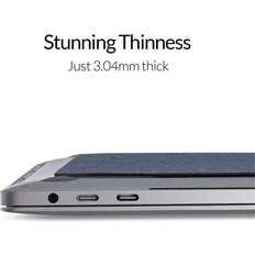 Invisible Slim Laptop Stand, Adhesive And Reusable, Adjustable Perfect Viewing Angles, Compatible with Laptops Up to 15.6" Starry Grey