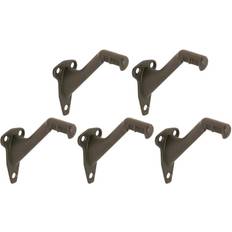 Stairs & Railings Design House Oil Rubbed Bronze Steel and Zinc Construction Standard Handrail Bracket 5-Pack