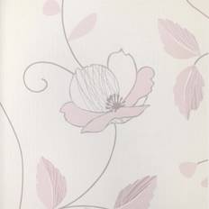 Erismann Cyrille Floral Pale Pink Wallpaper 10338-05