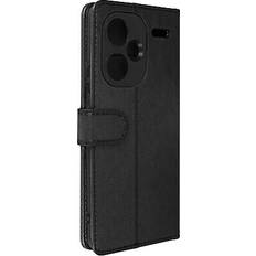 Avizar Etui pour Xiaomi Redmi Note 13 Pro Plus Porte-carte Support Vidéo Noir