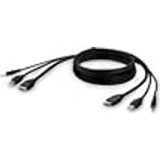 F1Dn1Ccbl kvm kabel svart 3 M, F1DN1CCBL-HH10T