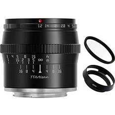 TTArtisan 50mm F1.2 APS-C Manual Focus Large Aperture Lens for Fuji Fujifilm X XF Mount