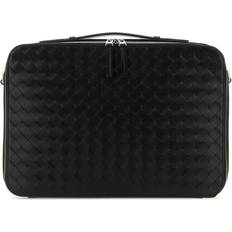 Bottega Veneta Getaway Slim Briefcase - Black