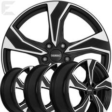 16 pollici - 5/108 Cerchioni Dezent In Lega KB Dark 7x16 5x108 ET 37 Black/Polished