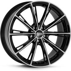 Autofelgen OXXO OXXO WHEELS PREDATOR BLACK black polished 8.0Jx18 5x114.3 ET45