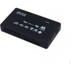 ExpressVaruhuset USB High Speed All in One Mini -muistikortinlukija CF SD MS SDHC Black