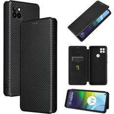 ExpressVaruhuset Motorola Moto G9 Power Flip Deksel Kortspor CarbonDreams Black