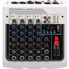 Studio Mixers Wejoy MIX400 professional 6-channel DSP USB sound card interface console mixer mixer with reverb delay effect 48V phantom power