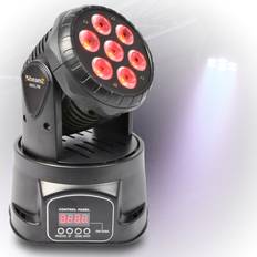Studio Equipment BeamZ MHL-74 LED DMX Mini Moving Head Light Wash Effect DJ Disco Party Club S