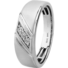 Wedding Ring - White Gold/Diamonds