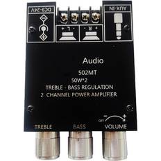 Amplifiers & Receivers Veneka 502MT Bluetooth Module Power Amplifier 2.0 Two-Channel Stereo