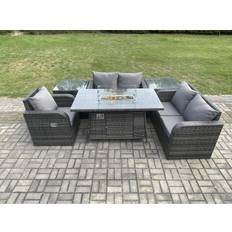 Garden & Outdoor Furniture Fimous Garden Outdoor Lounge Set, 1 Table incl. 2 Chairs