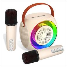 Karaoke Spactz Mini with 2 Wireless Microphone