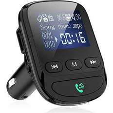 Grosband Car Bluetooth 5.0 FM Transmitter Wireless Receiver Charge