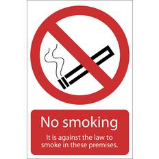 Draper 'Smoking Against The Law' Prohibition Sign