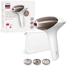 Philips Philips Lumea IPL Hair Removal 9000 Series Hair Removal Device with SenseIQ Technology, 3 Attachments for Body, Face, and Precision