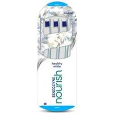 Sensodyne Toothbrushes Sensodyne Nourish Healthy White Toothbrush, Gentle on Teeth, 3 Pack