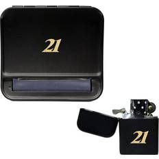 Gold Lighters Knight anniversary birthday celebration cigarette rolling machine stormproof petrol lighter