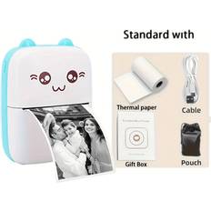 Green Wireless Mini Photo Printer Label