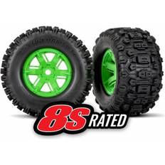 Traxxas Däck & Fälg Sledgehammer/X-Maxx Grön 2