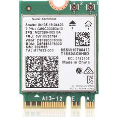 Tlily Dual Band WI-FI 6E AX210 Wireless AX210NGW 2.4Gbps 802.11AX Wireless Wi-Fi 6 AX200 for M.2 NGFF Wlan WiFi Card