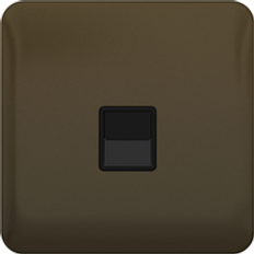 Schneider LSD Data Telephone Single BT Master Black Insert Mocha Bronze GGBL7061BMB