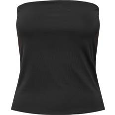 Only Ea O-Neck Tube Top - Black