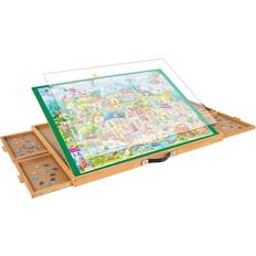 Puzzle board Adjustable Puzzle Board with 4 Drawers & Cover