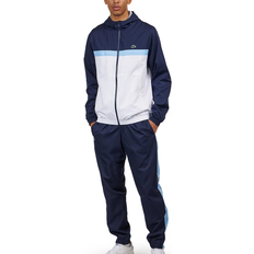 3XL Monos Lacoste Tennis Tracksuit - Navy Blue/White/Blue