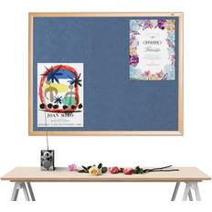 Blue Bulletin Boards Symple Stuff Mounted Bulletin Board