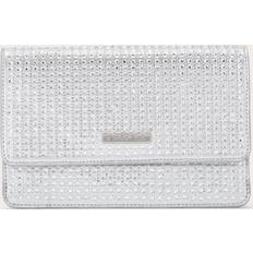 Women Clutches Carvela Women's Clutch Bag Silver Crystal Kianni