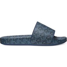 Michael Kors Men Slides Michael Kors Jake Empire Signature Logo - Navy