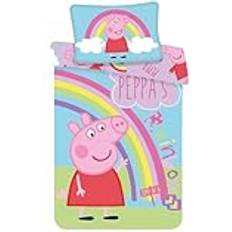 Jerry Fabrics Peppa Pig Rainbow 100 x 135 cm