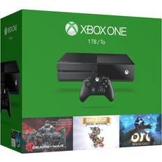 Game Consoles Microsoft Xbox One 1TB Console 3 Games Holiday Bundle Gears of War: Ultimate Edition Rare Replay Ori and the Blind Forest