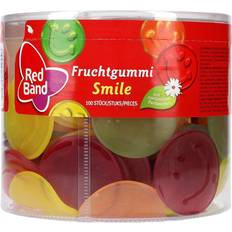 Red Band Fruit Gummy Smile 1200g 100stk 1pak