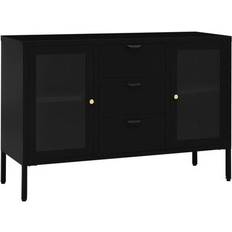 vidaXL Sideboard Black Aparador 105x70cm