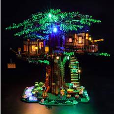 Lightailing Light Set for Ideas Tree House Building Blocks Model Led Light kit Compatible with Lego 21318NOT Included The Model