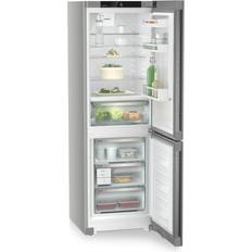 Liebherr CBNsda 5223 No Frost Fridge Freezer Grey, Stainless Steel