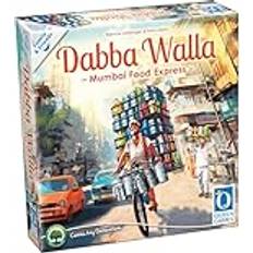 Queen Games Dabba Walla I Gesellschaftsspiel ab 8 Jahren I Family & Friends I Brettspiel für 2-4 Spieler I Mumbai Food Express