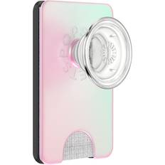Popsockets Mobiltilbehør Popsockets Phone Wallet with Expanding Grip, Phone Card Holder, Wireless Charging Compatible, Wallet for MagSafe Mermaid Pink