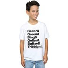 Friends Surnames Text T-Shirt White Years