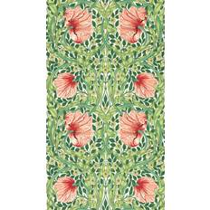 Green Framed Art Morris & Co Pimpernel Wallpaper 10.05m x 52cm Framed Art