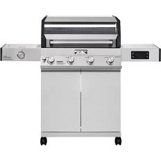 Gas Grills Monument Grills Denali 4-Burner Propane Clearview