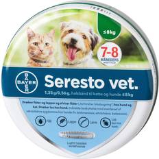 Vet Loppehalsbånd til katte og hunde under 8kg